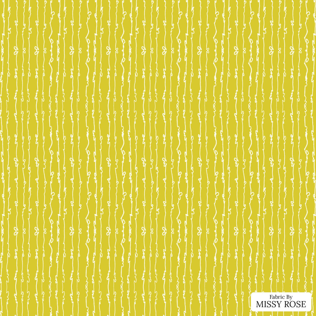 Laura Hamzic 27 - flat view of the print, zoom in for detail | Fabric by Missy Rose