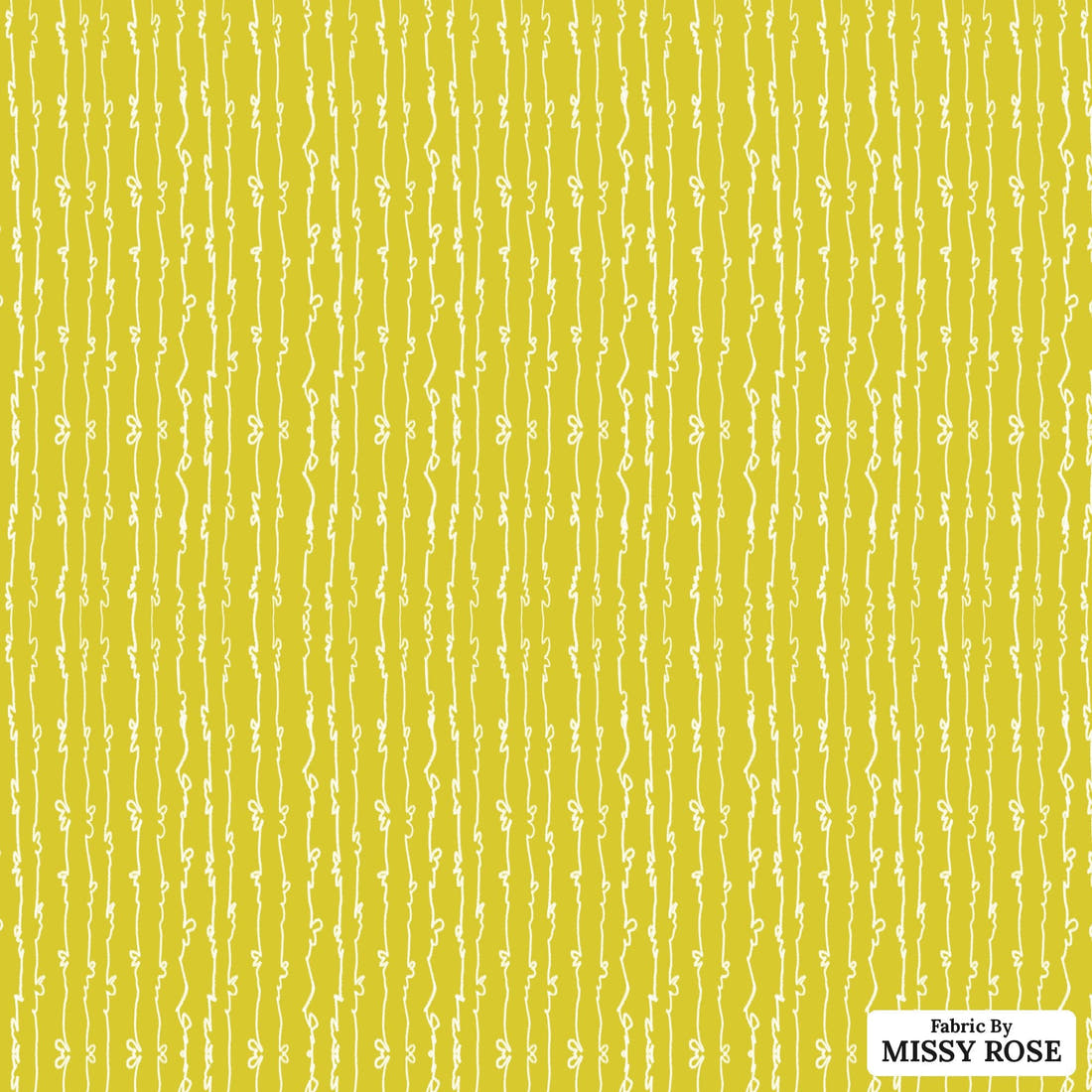 Laura Hamzic 27 - flat view of the print, zoom in for detail | Fabric by Missy Rose