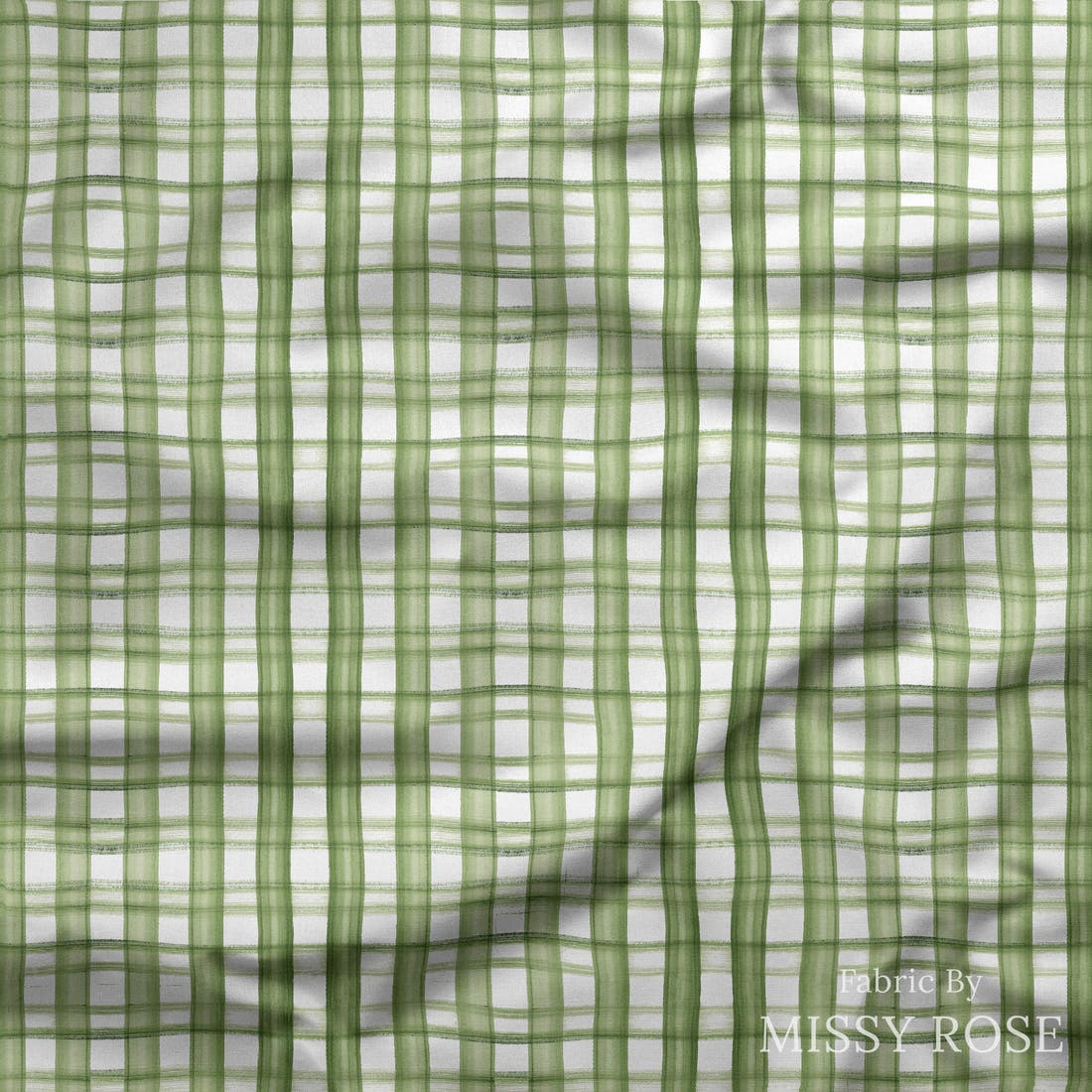 Laura Hamzic 28 draped fabric mockup - custom printed fabric by the metre | Fabric by Missy Rose