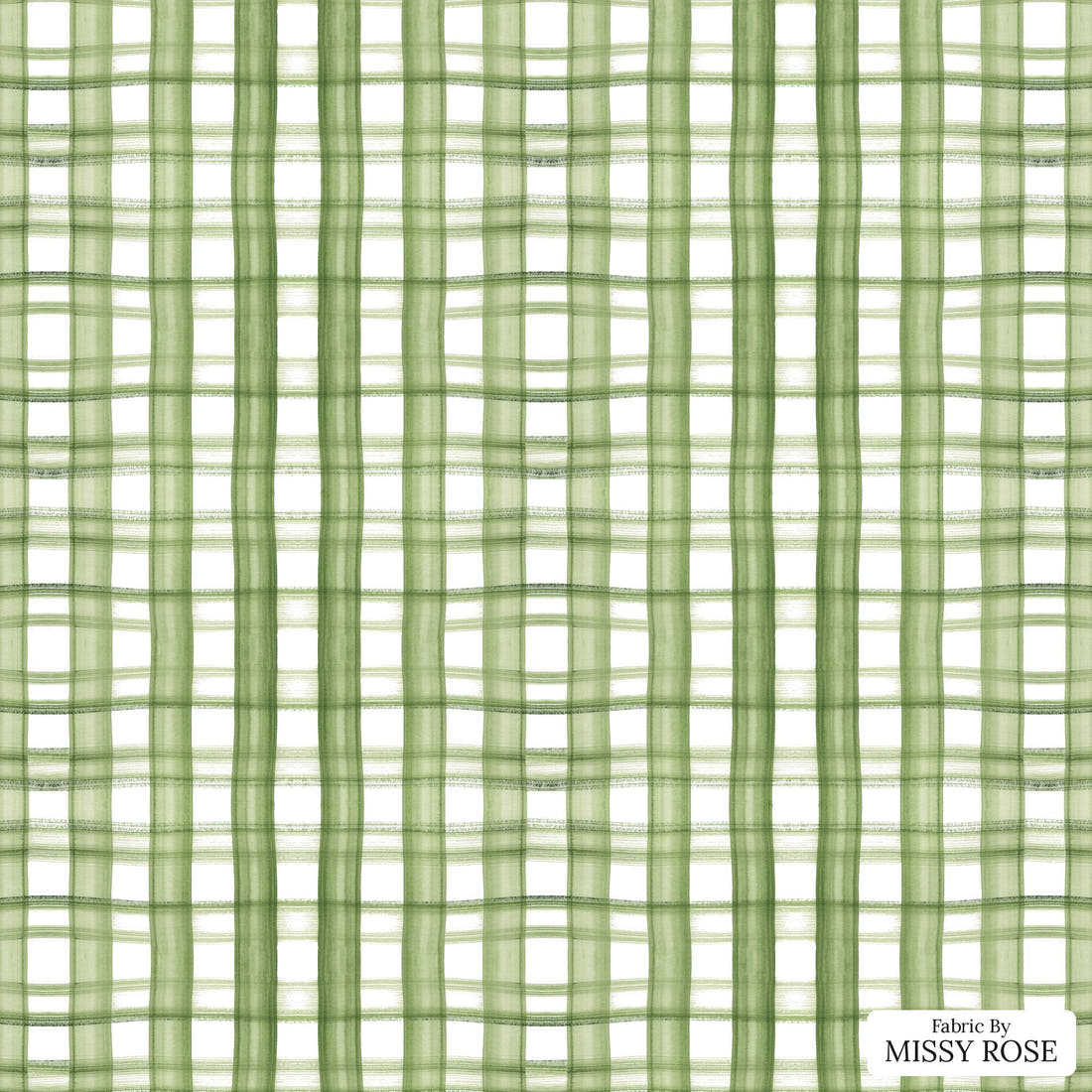 Laura Hamzic 28 - flat view of the print, zoom in for detail | Fabric by Missy Rose