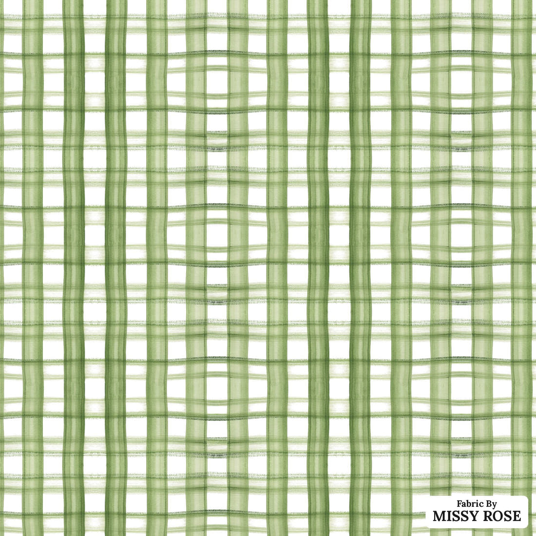 Laura Hamzic 28 - flat view of the print, zoom in for detail | Fabric by Missy Rose