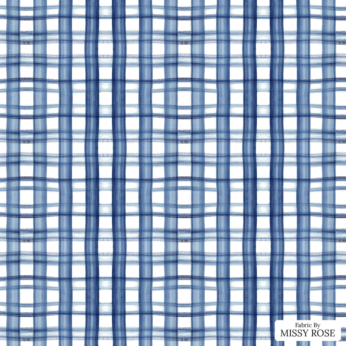 Laura Hamzic 29 - flat view of the print, zoom in for detail | Fabric by Missy Rose