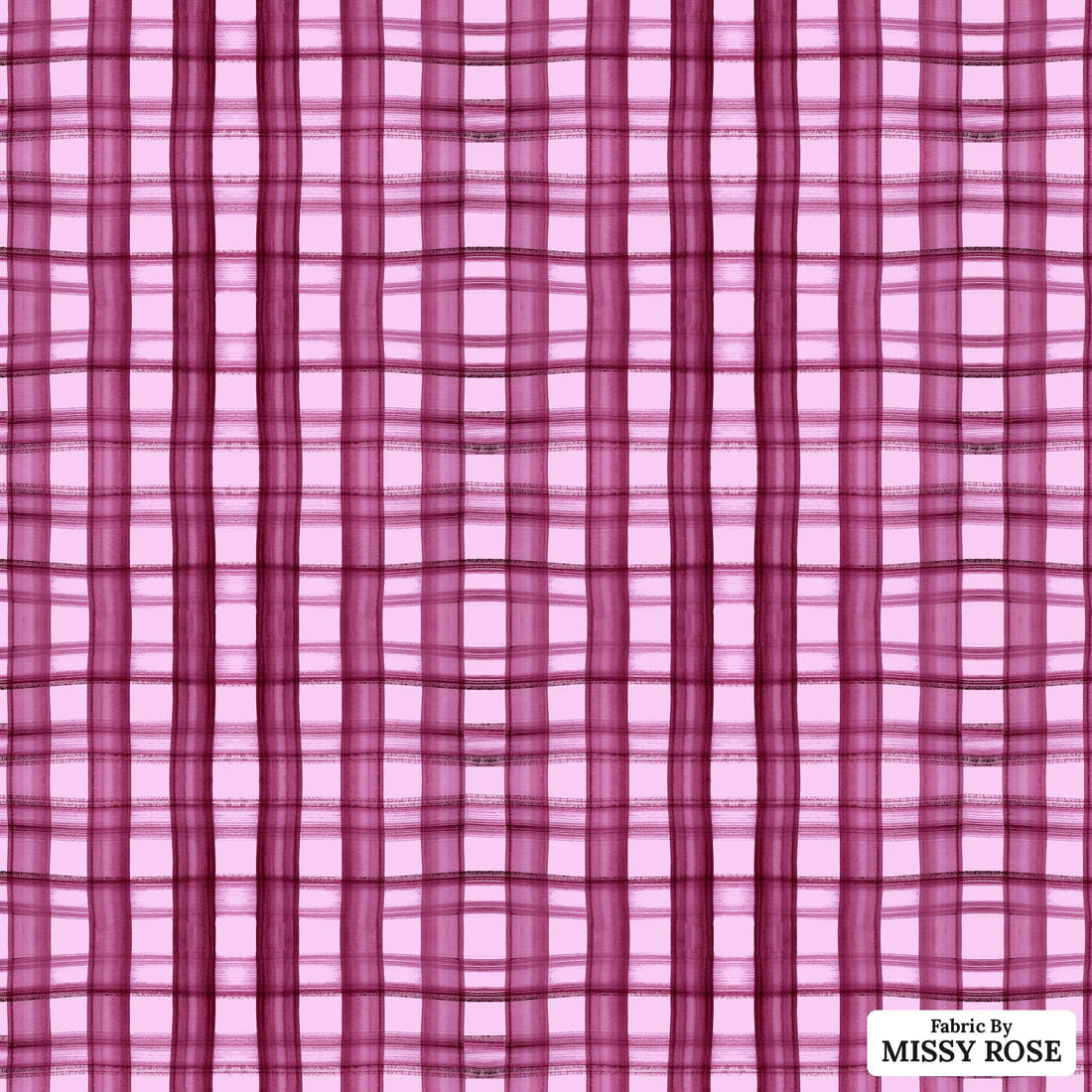 Laura Hamzic 30 - flat view of the print, zoom in for detail | Fabric by Missy Rose