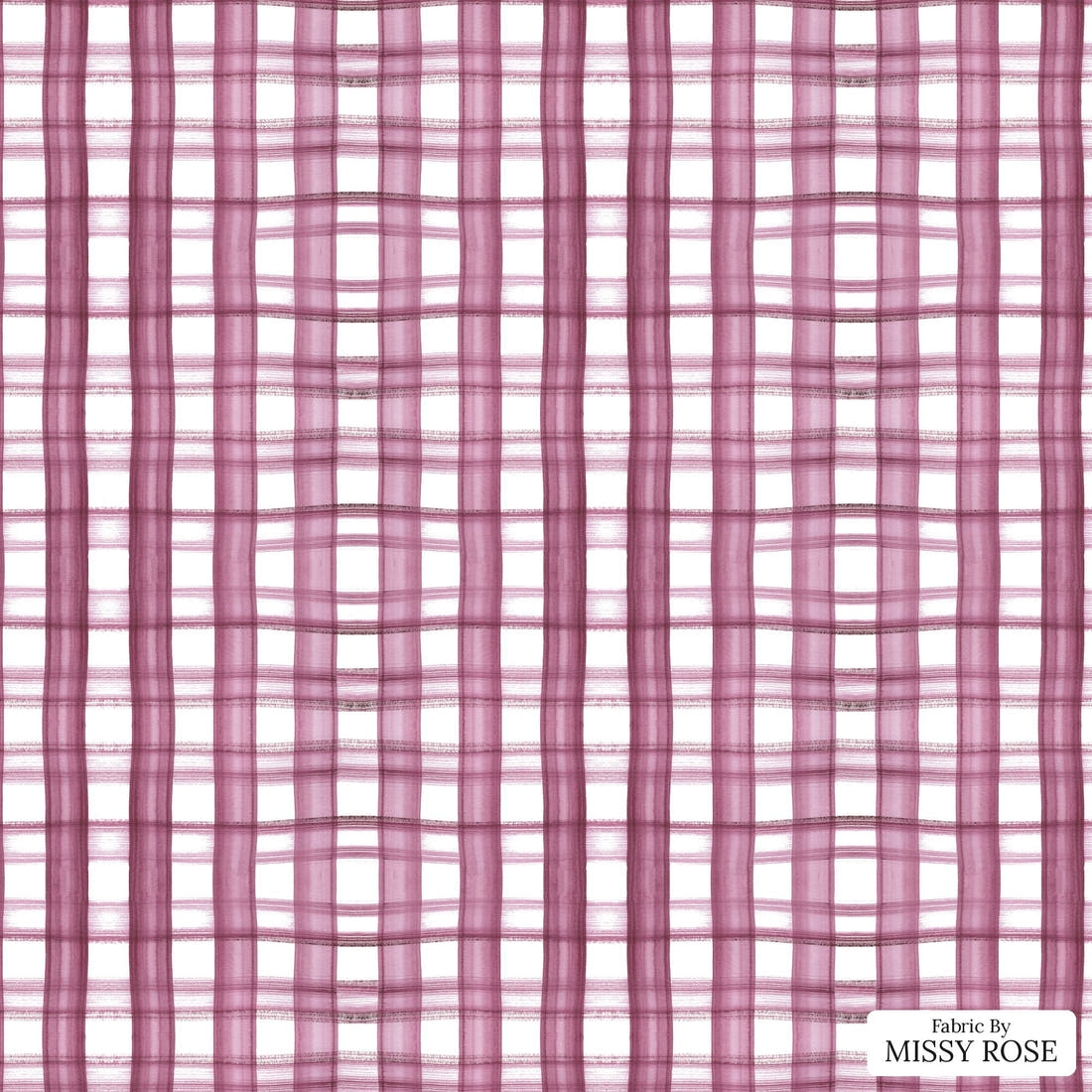 Laura Hamzic 31 - flat view of the print, zoom in for detail | Fabric by Missy Rose