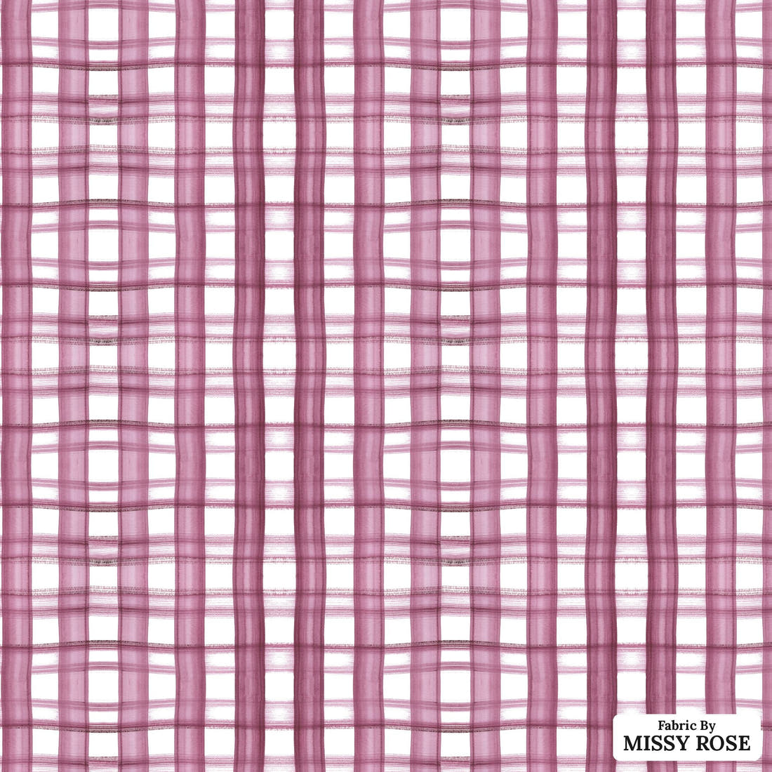 Laura Hamzic 31 - flat view of the print, zoom in for detail | Fabric by Missy Rose