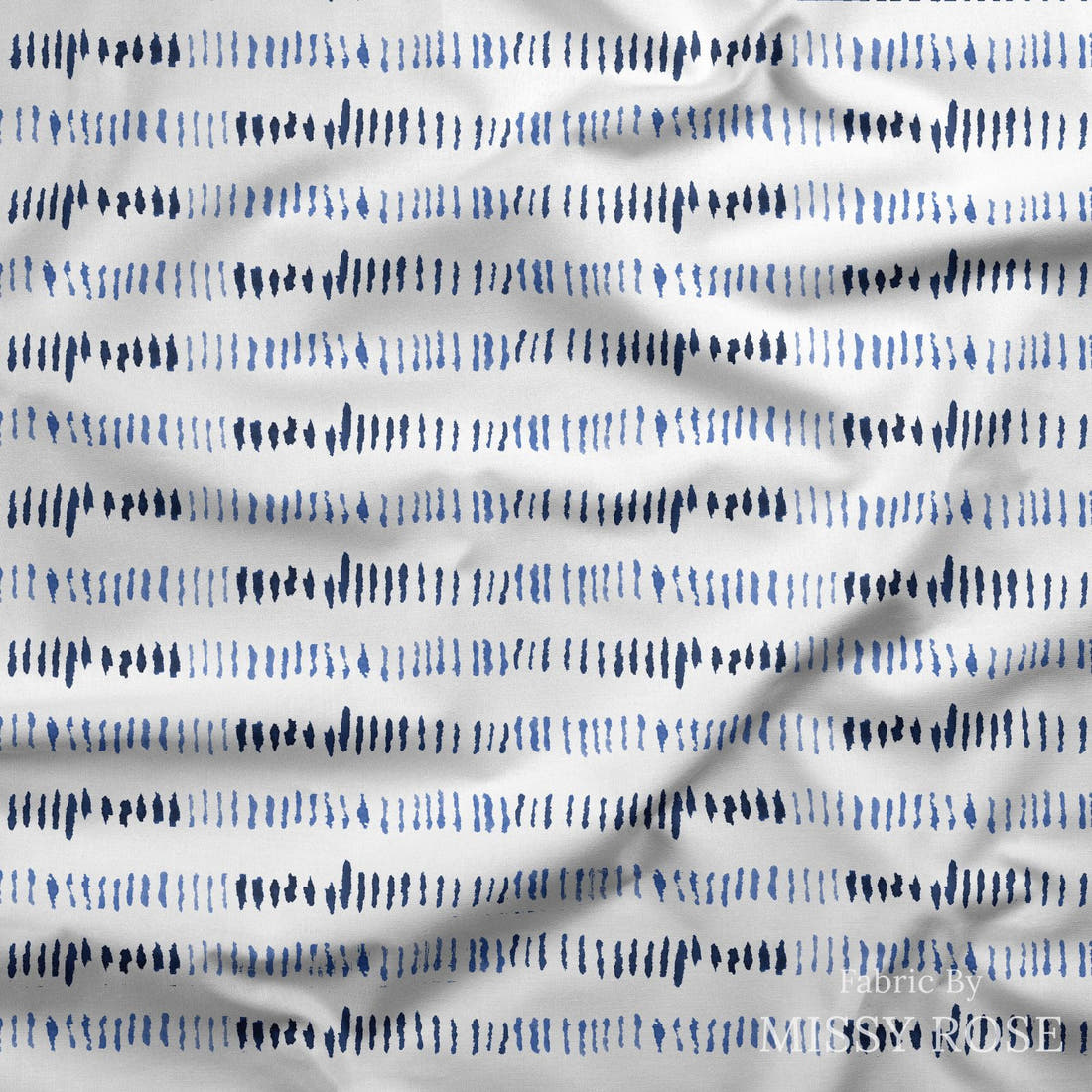 Laura Hamzic 32 draped fabric mockup - custom printed fabric by the metre | Fabric by Missy Rose