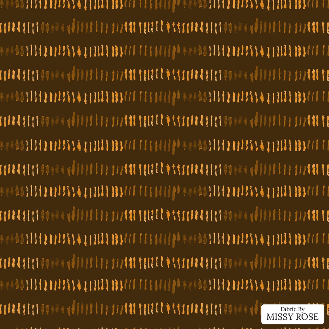 Laura Hamzic 33 - flat view of the print, zoom in for detail | Fabric by Missy Rose
