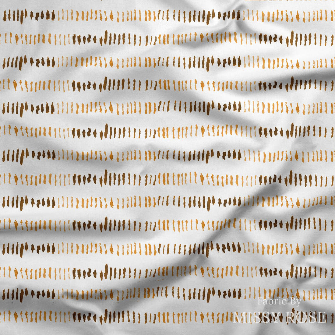 Laura Hamzic 34 draped fabric mockup - custom printed fabric by the metre | Fabric by Missy Rose