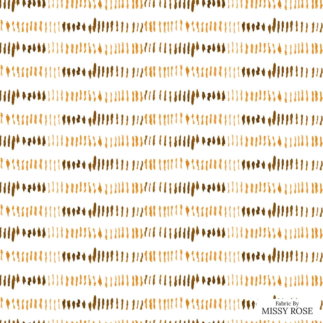 Laura Hamzic 34 - flat view of the print, zoom in for detail | Fabric by Missy Rose