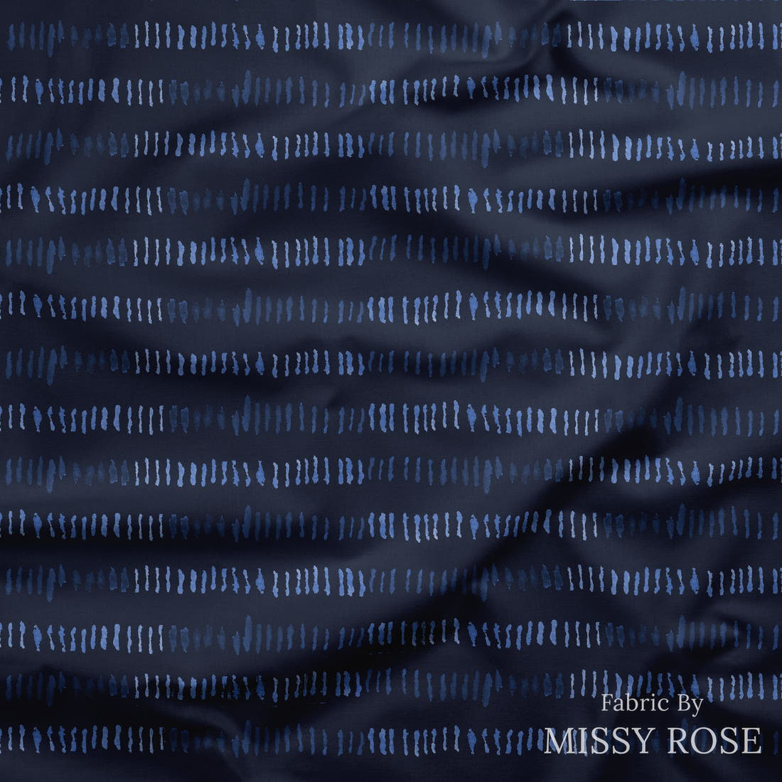 Laura Hamzic 35 draped fabric mockup - custom printed fabric by the metre | Fabric by Missy Rose