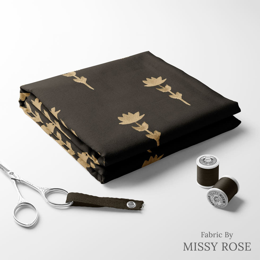 Laura Hamzic 45 folded fabric stack with matching thread - pre-order fabric Australia | Fabric by Missy Rose