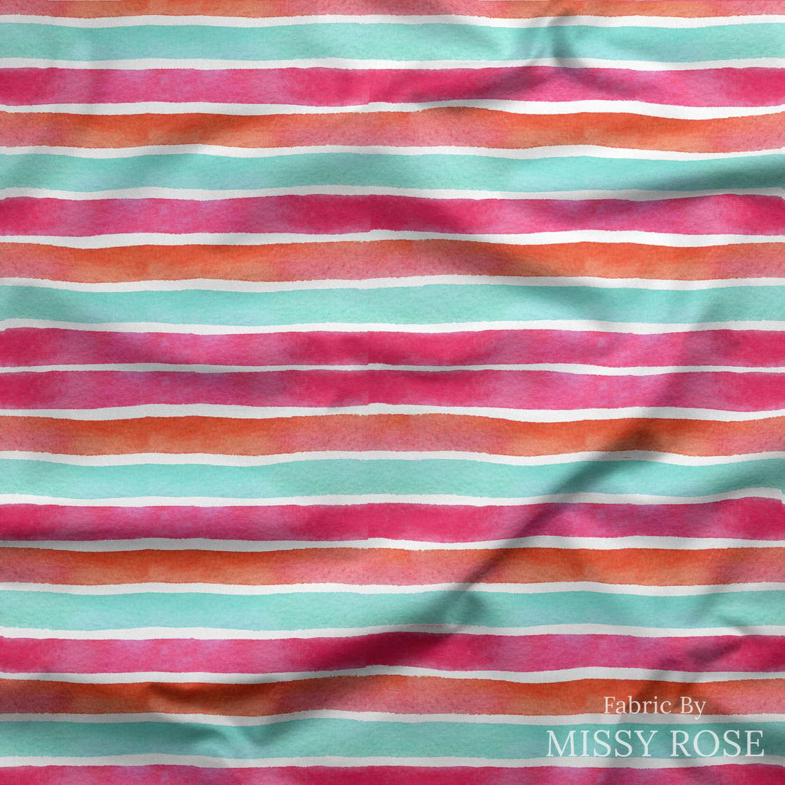 Laura Hamzic 49 draped fabric mockup - custom printed fabric by the metre | Fabric by Missy Rose