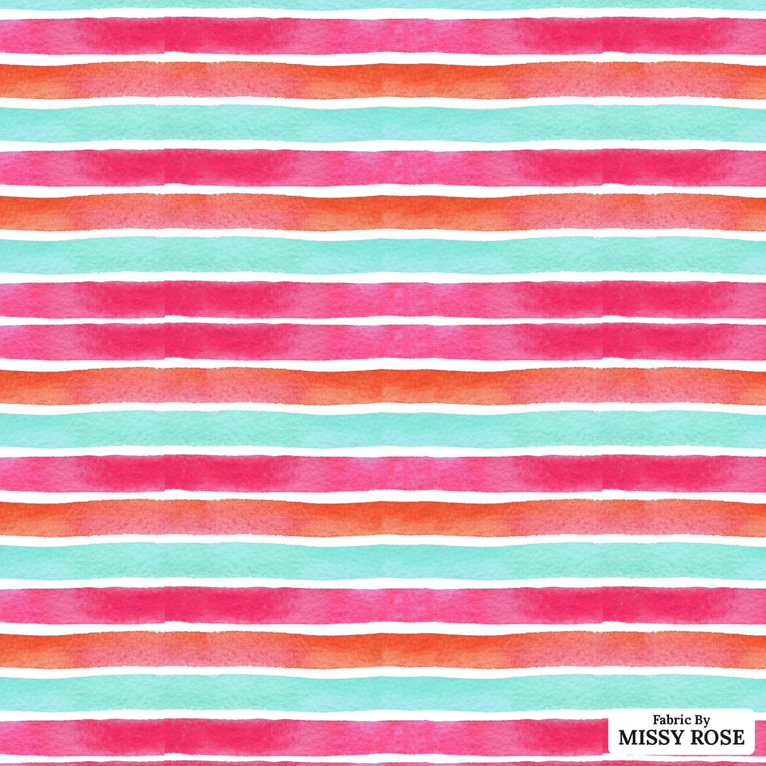 Laura Hamzic 49 - flat view of the print, zoom in for detail | Fabric by Missy Rose