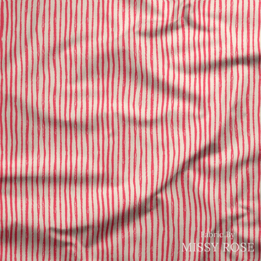 Laura Hamzic 72 draped fabric mockup - custom printed fabric by the metre | Fabric by Missy Rose