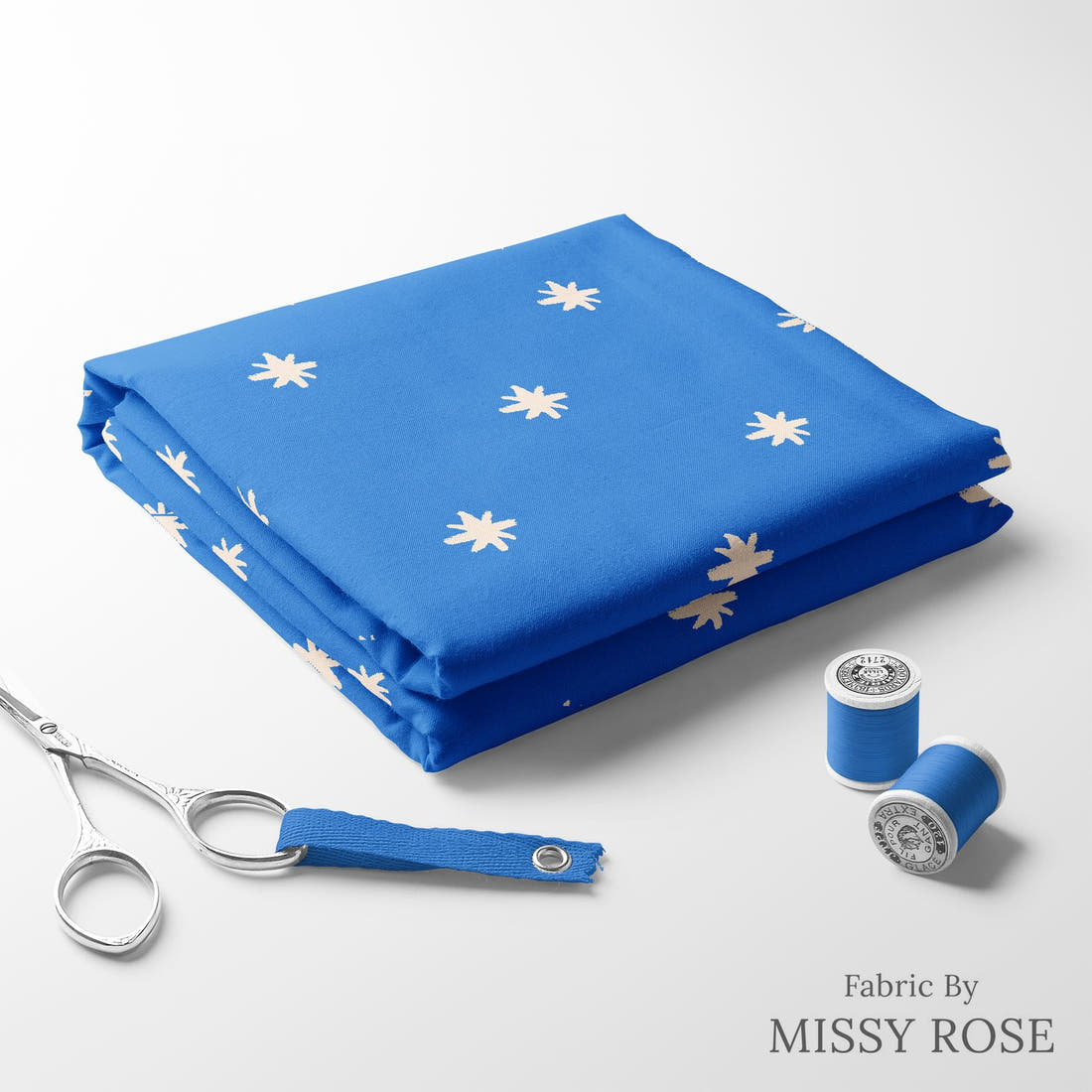 Laura Hamzic 74 folded fabric stack with matching thread - pre-order fabric Australia | Fabric by Missy Rose