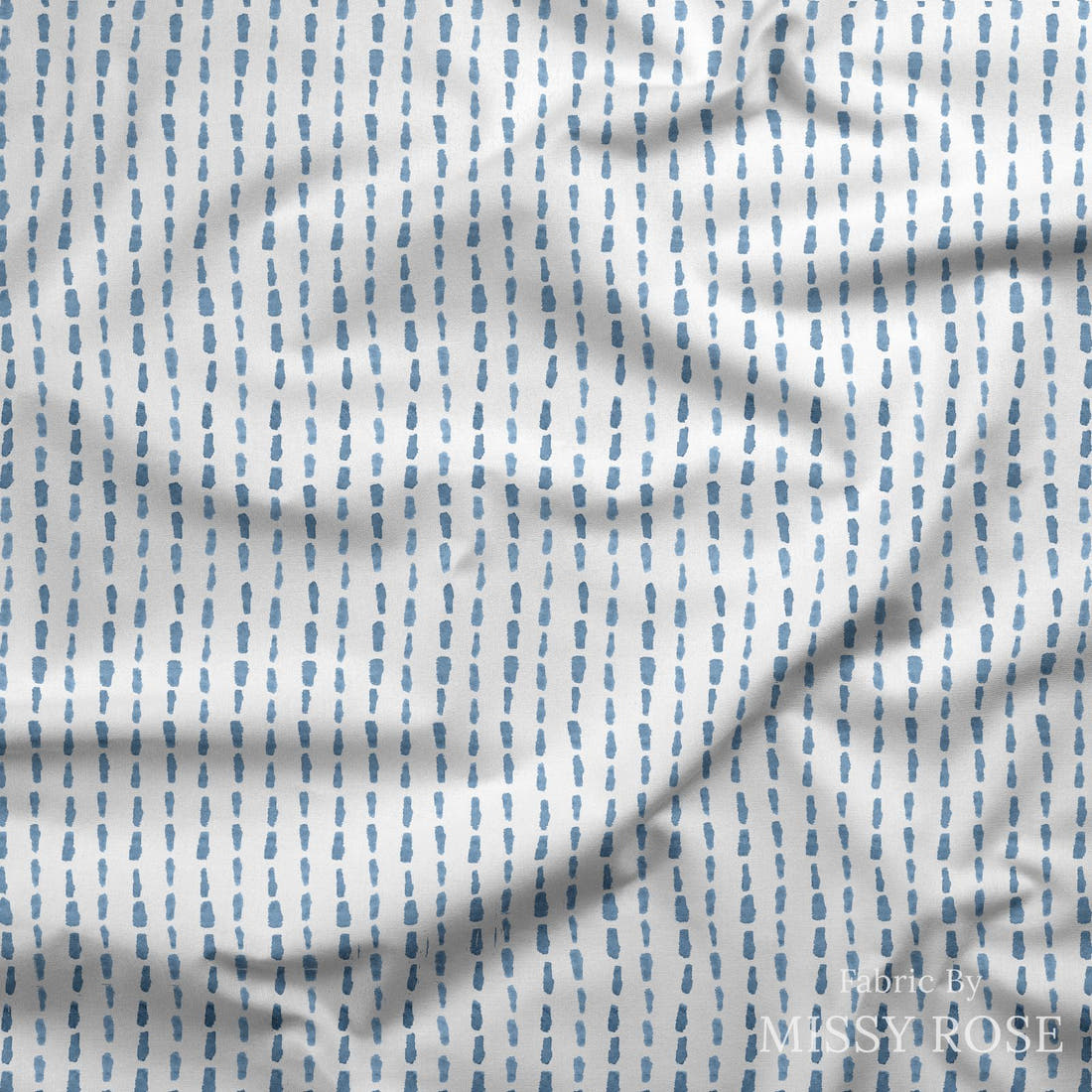Laura Hamzic 77 draped fabric mockup - custom printed fabric by the metre | Fabric by Missy Rose