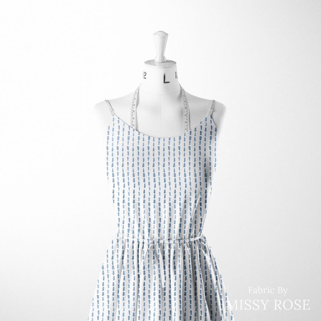 Laura Hamzic 77 sewn into a women's dress - see how the print looks made up | Fabric by Missy Rose