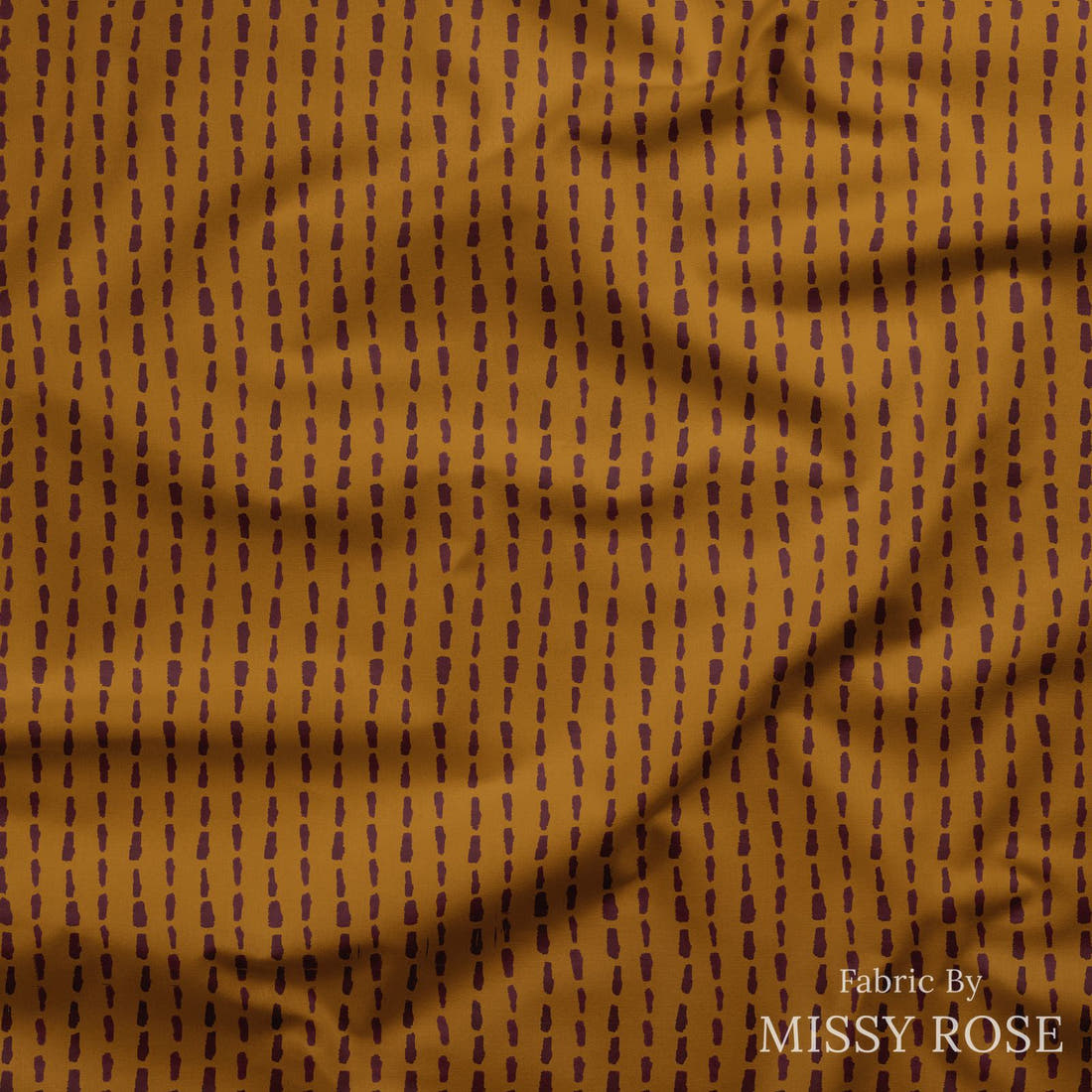 Laura Hamzic 78 draped fabric mockup - custom printed fabric by the metre | Fabric by Missy Rose