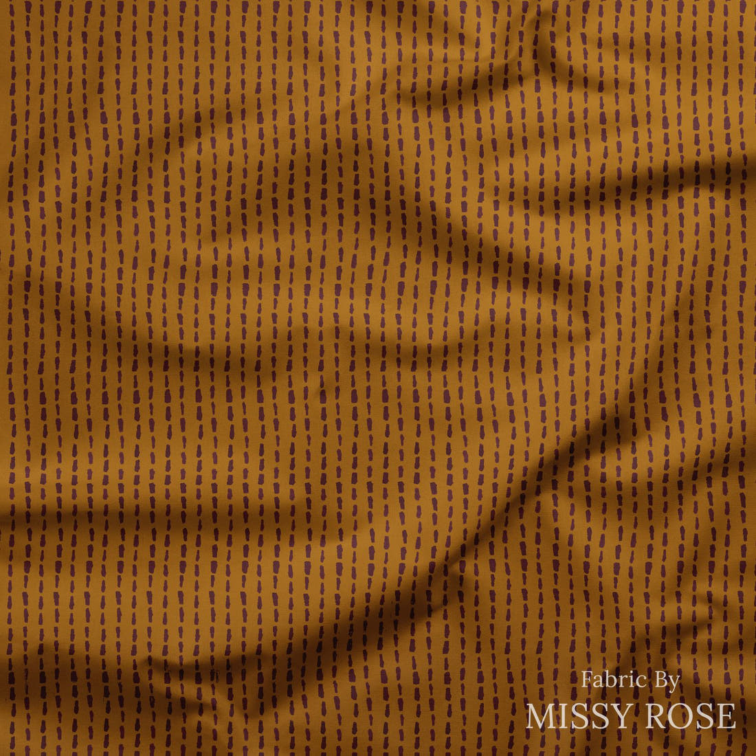 Laura Hamzic 78 draped fabric mockup - custom printed fabric by the metre | Fabric by Missy Rose