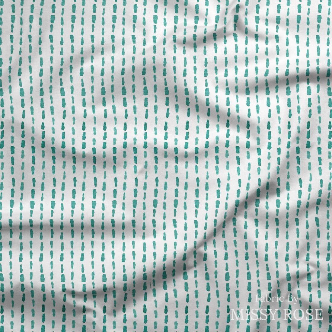 Laura Hamzic 80 draped fabric mockup - custom printed fabric by the metre | Fabric by Missy Rose