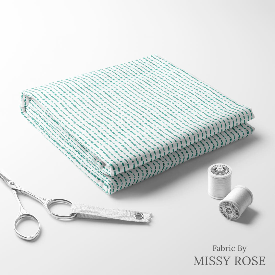Laura Hamzic 80 folded fabric stack with matching thread - pre-order fabric Australia | Fabric by Missy Rose