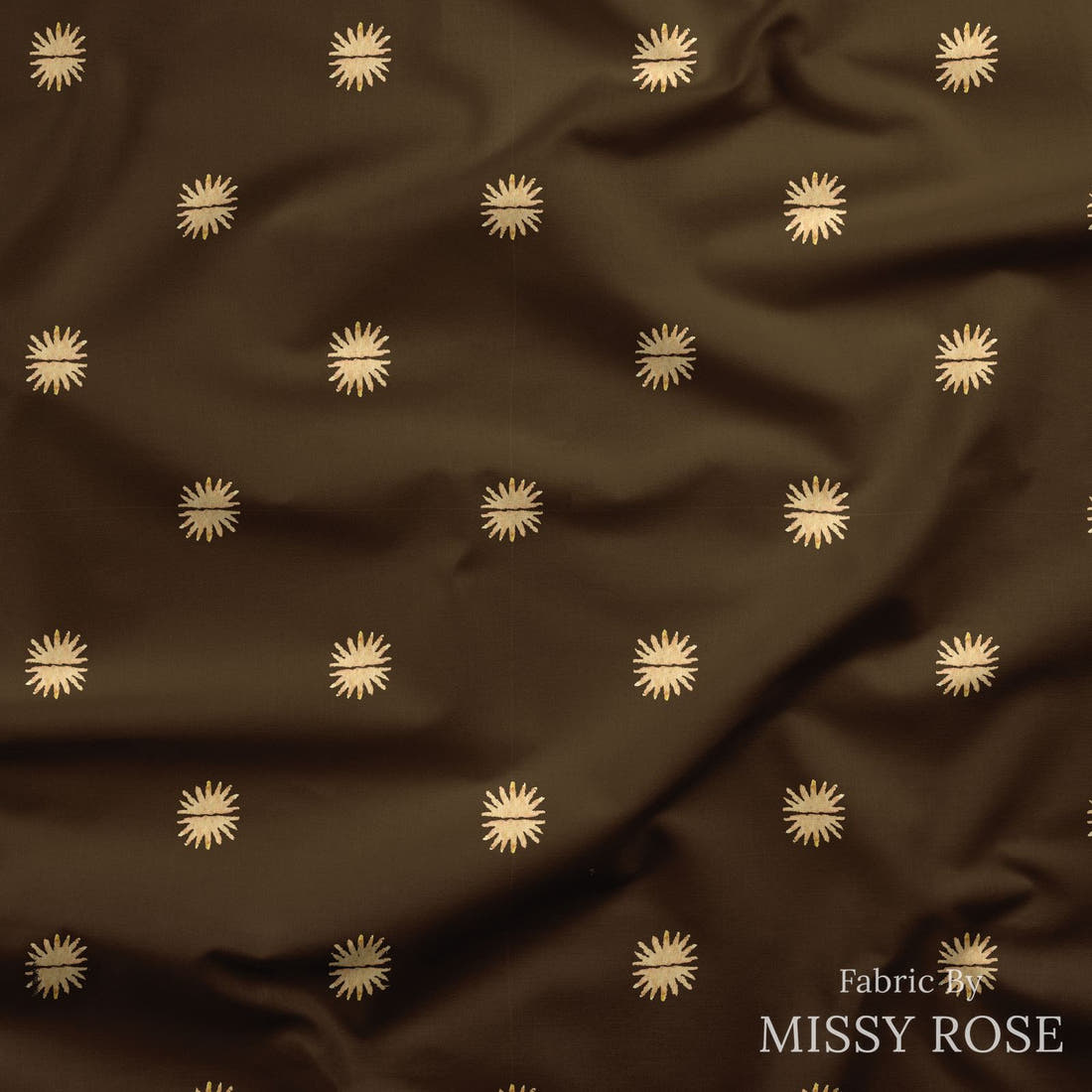 Laura Hamzic 84 draped fabric mockup - custom printed fabric by the metre | Fabric by Missy Rose