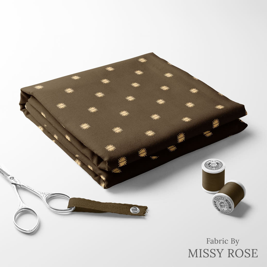 Laura Hamzic 84 folded fabric stack with matching thread - pre-order fabric Australia | Fabric by Missy Rose
