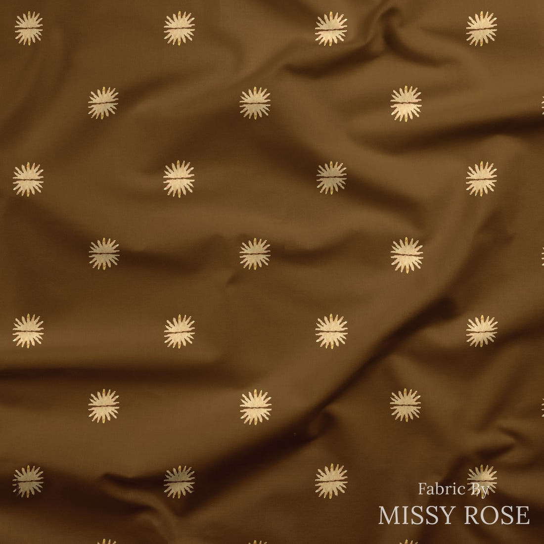 Laura Hamzic 85 draped fabric mockup - custom printed fabric by the metre | Fabric by Missy Rose