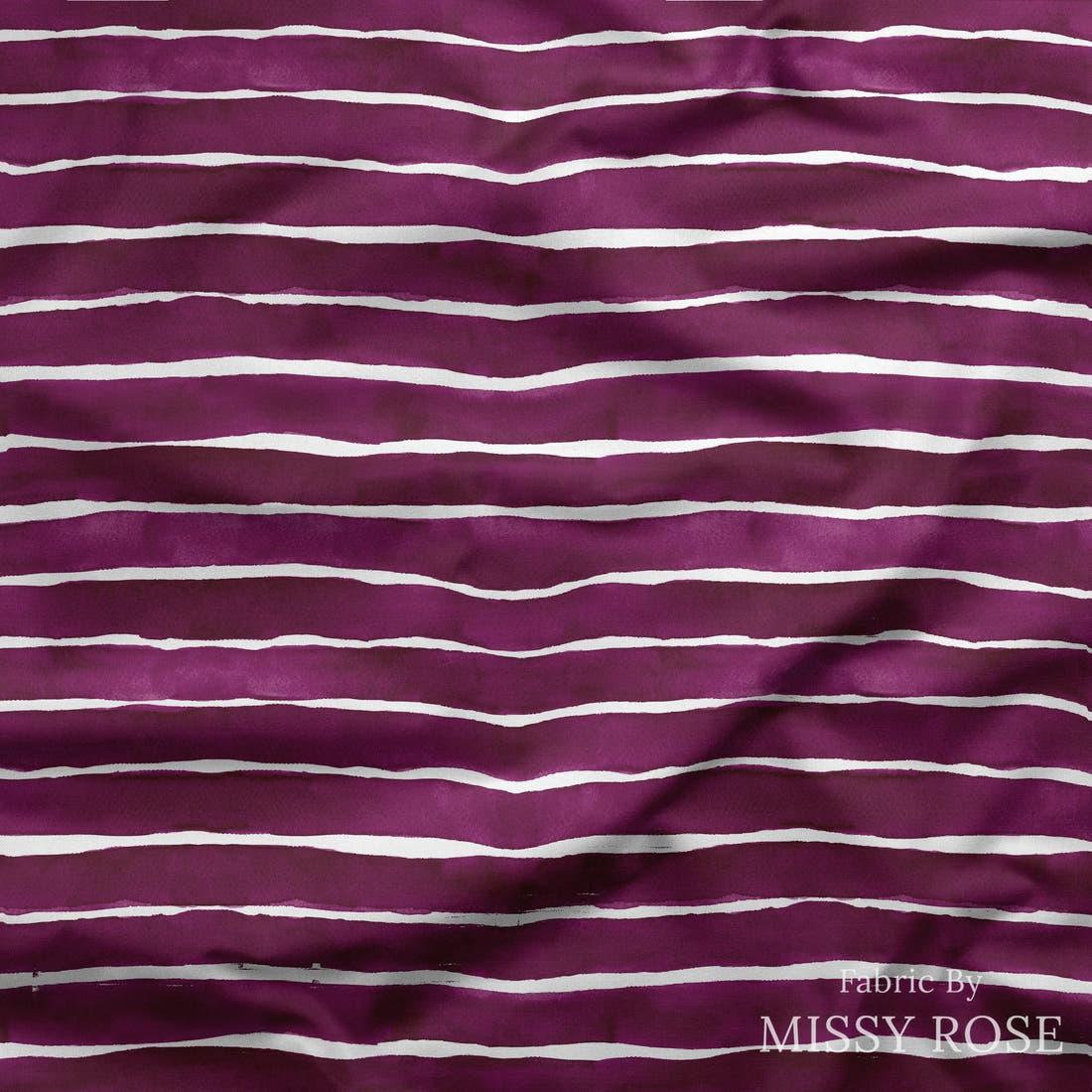 Laura Hamzic 94 draped fabric mockup - custom printed fabric by the metre | Fabric by Missy Rose