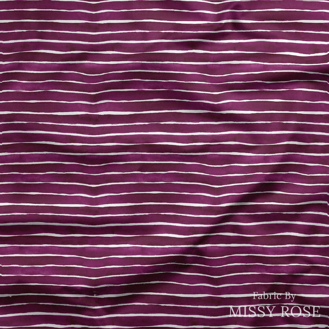 Laura Hamzic 94 draped fabric mockup - custom printed fabric by the metre | Fabric by Missy Rose