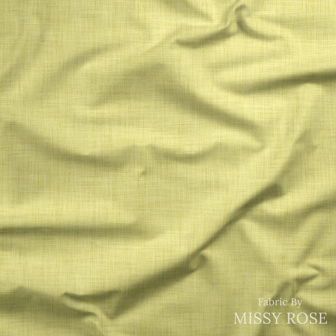 Linen Look Fabric 01 drape - linen-look solid fabric by the metre, made-to-order | Fabric by Missy Rose