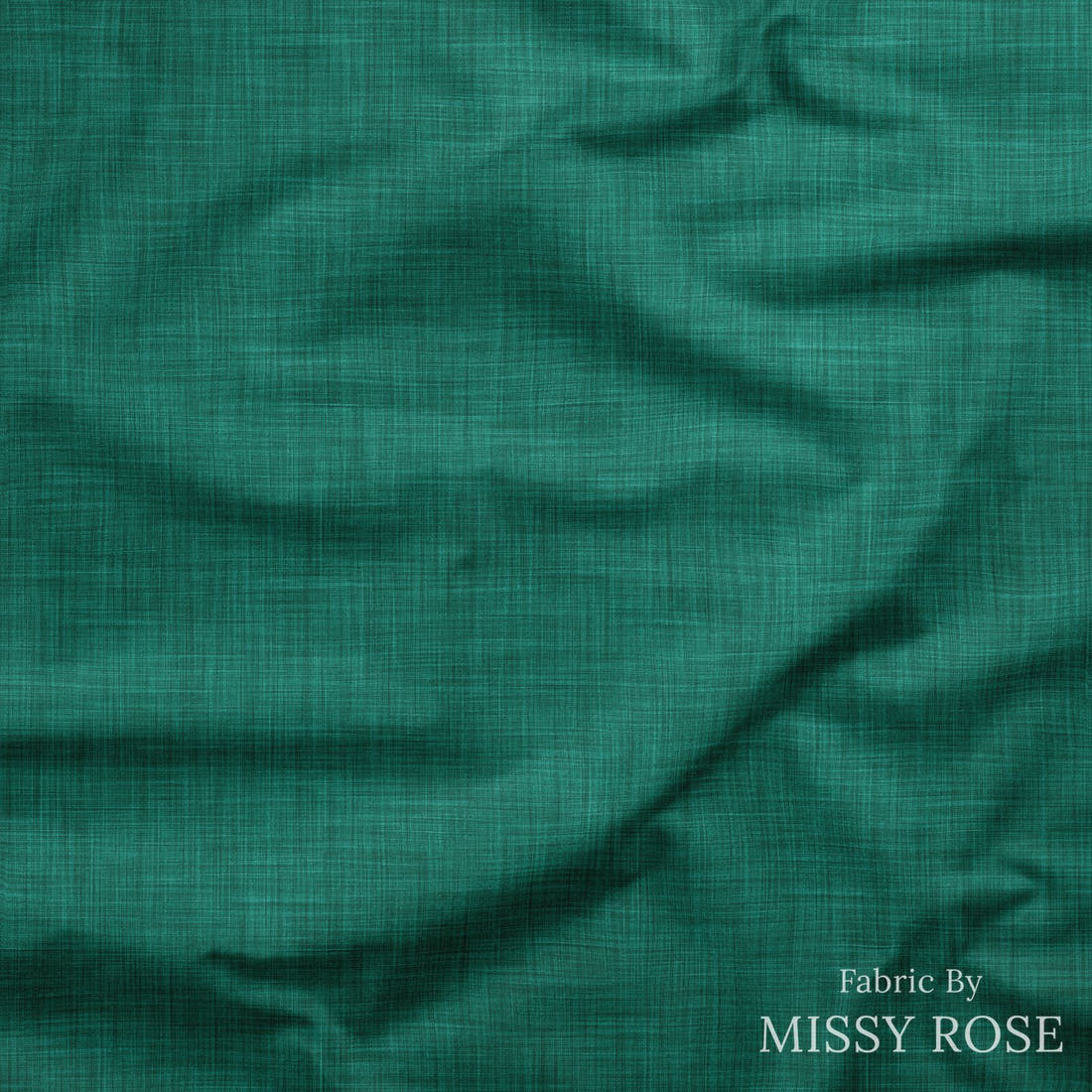 Linen Look Fabric 21 drape - linen-look solid fabric by the metre, made-to-order | Fabric by Missy Rose