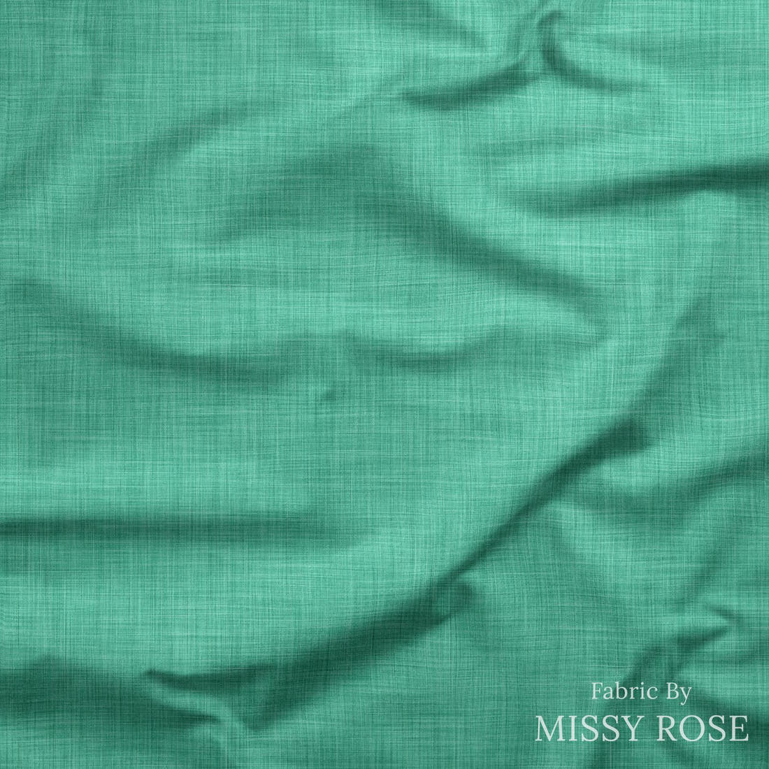 Linen Look Fabric 23 drape - linen-look solid fabric by the metre, made-to-order | Fabric by Missy Rose