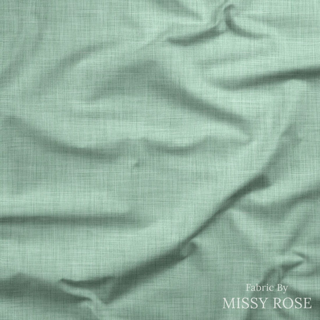 Linen Look Fabric 24 drape - linen-look solid fabric by the metre, made-to-order | Fabric by Missy Rose