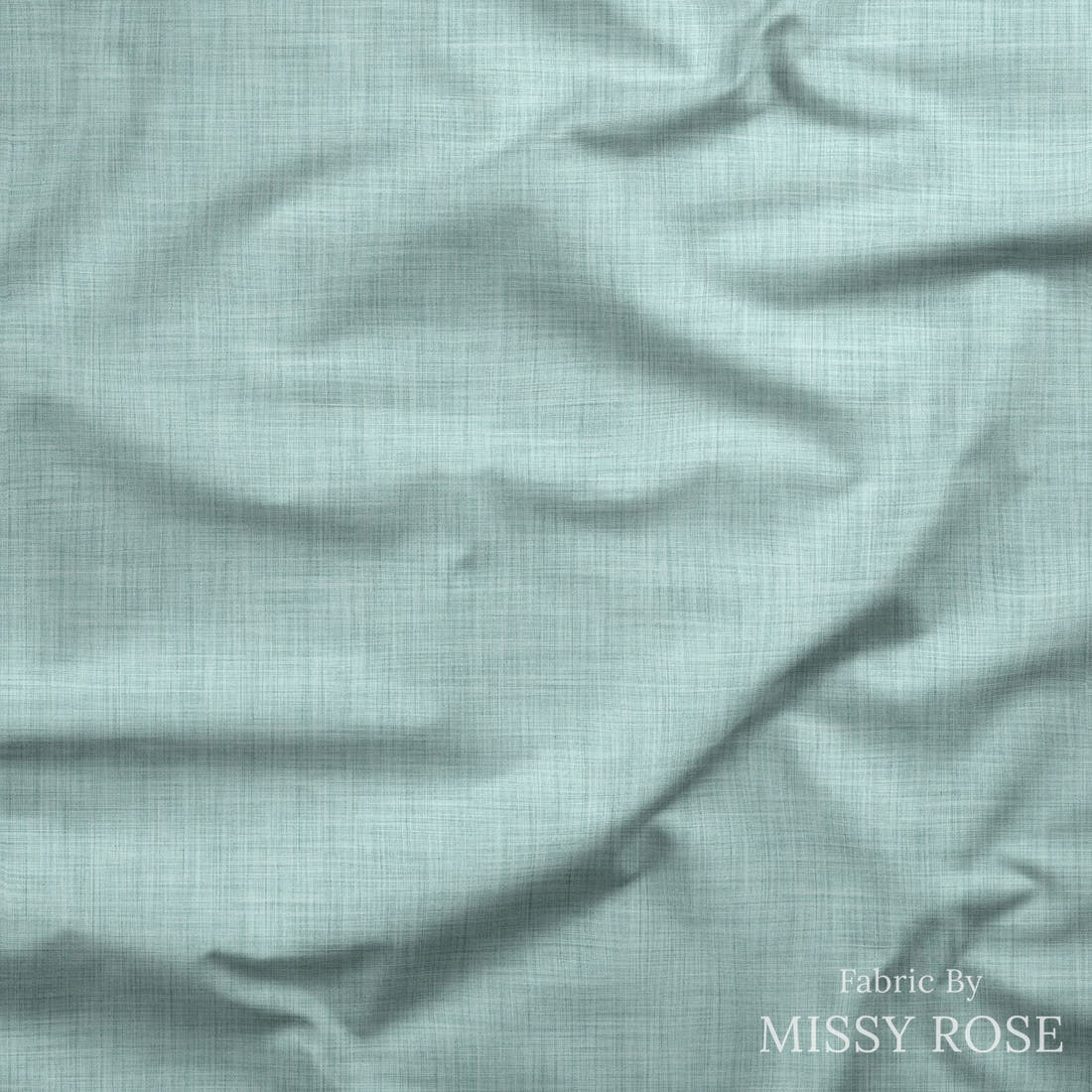 Linen Look Fabric 25 drape - linen-look solid fabric by the metre, made-to-order | Fabric by Missy Rose
