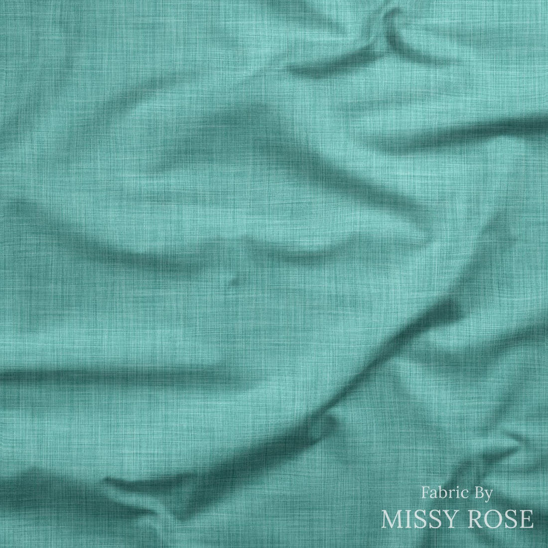 Linen Look Fabric 26 drape - linen-look solid fabric by the metre, made-to-order | Fabric by Missy Rose