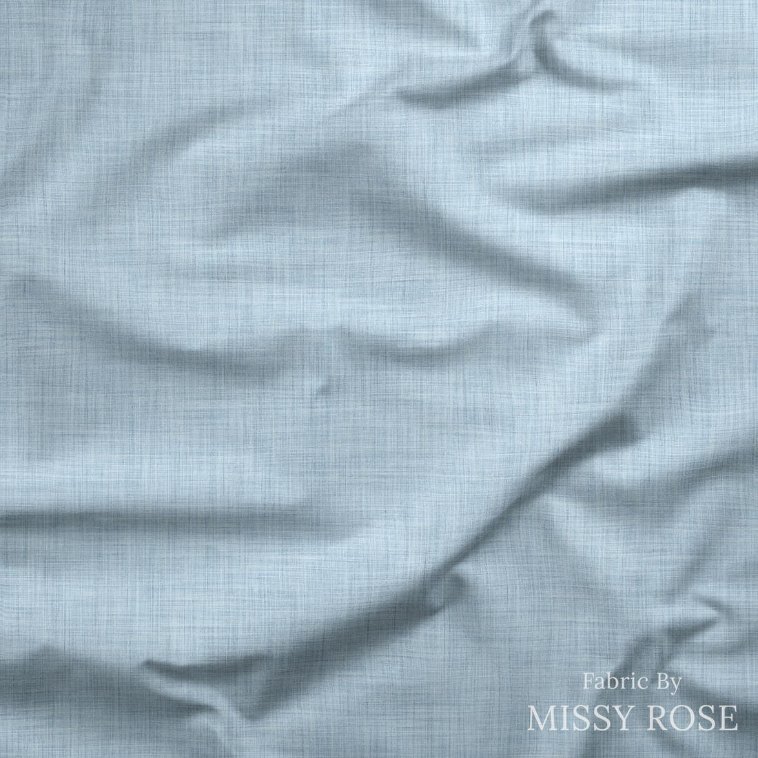 Linen Look Fabric 31 drape - linen-look solid fabric by the metre, made-to-order | Fabric by Missy Rose