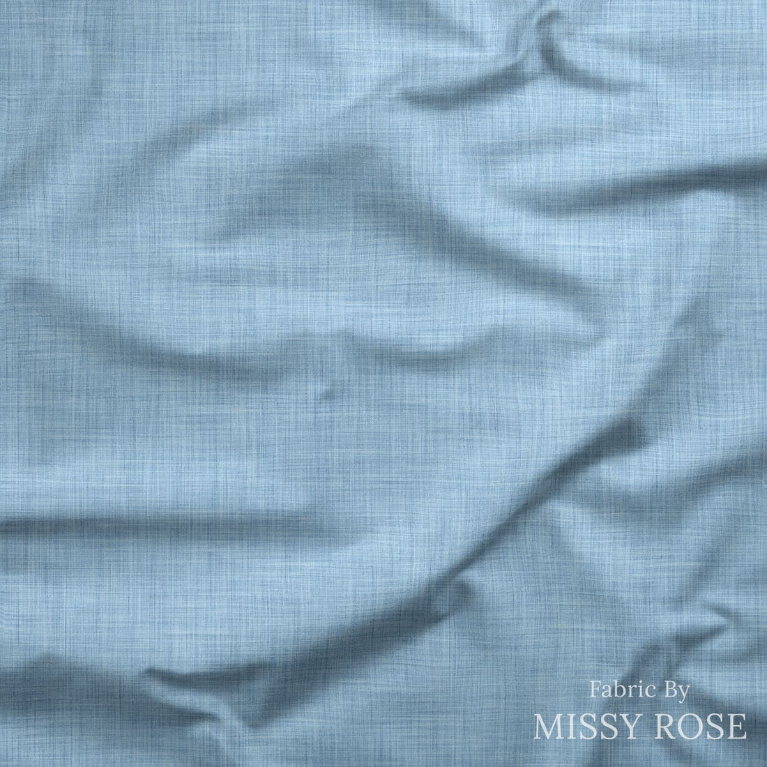 Linen Look Fabric 34 drape - linen-look solid fabric by the metre, made-to-order | Fabric by Missy Rose