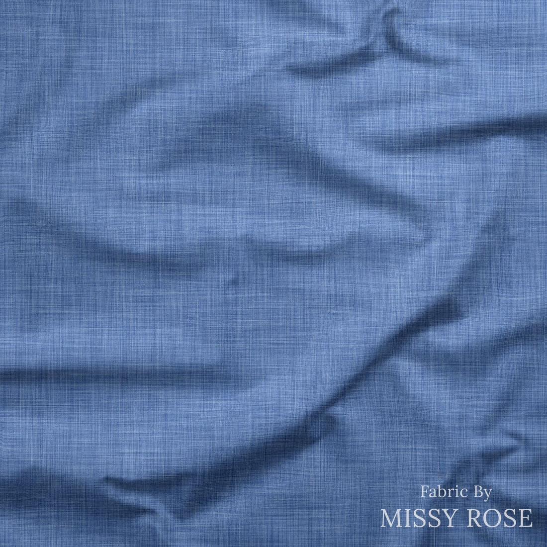Linen Look Fabric 42 drape - linen-look solid fabric by the metre, made-to-order | Fabric by Missy Rose