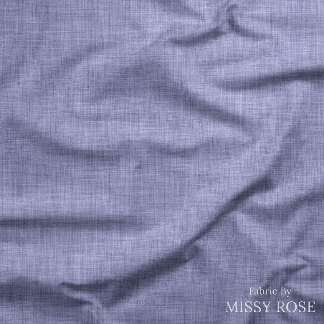 Linen Look Fabric 43 drape - linen-look solid fabric by the metre, made-to-order | Fabric by Missy Rose