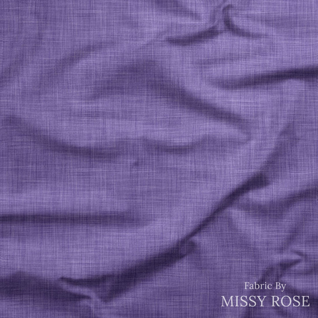 Linen Look Fabric 48 drape - linen-look solid fabric by the metre, made-to-order | Fabric by Missy Rose