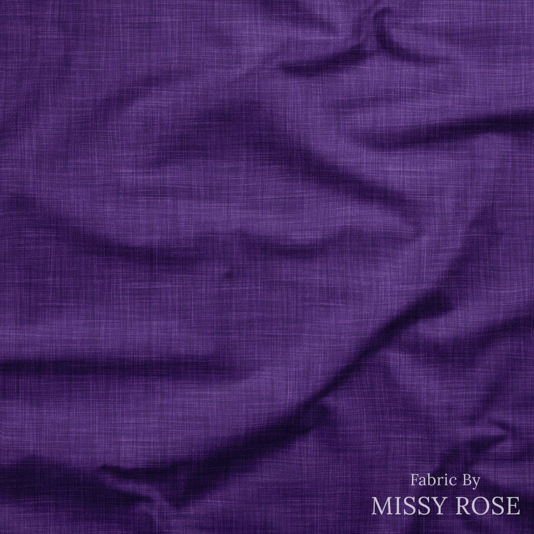 Linen Look Fabric 50 drape - linen-look solid fabric by the metre, made-to-order | Fabric by Missy Rose