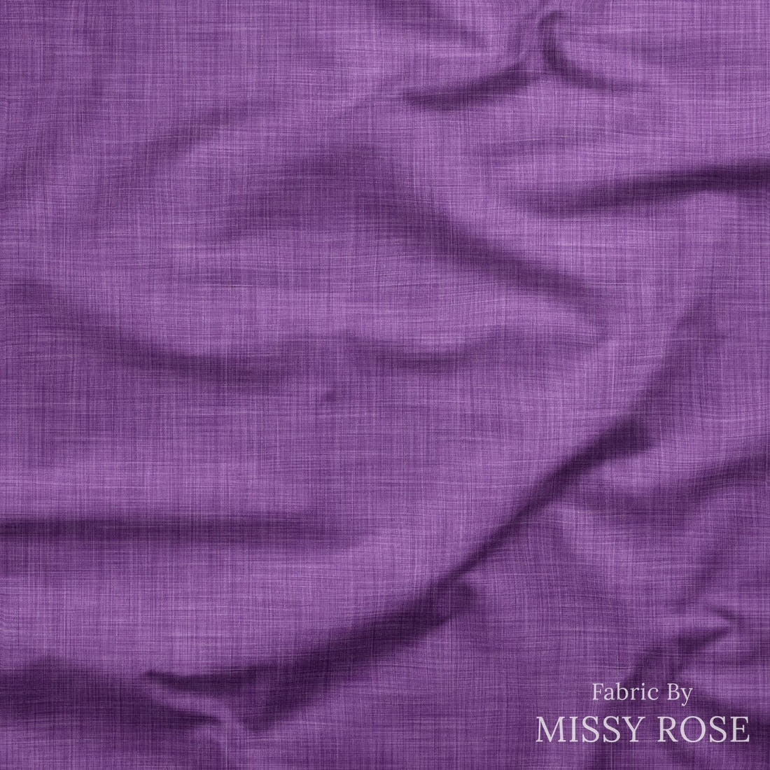 Linen Look Fabric 52 drape - linen-look solid fabric by the metre, made-to-order | Fabric by Missy Rose