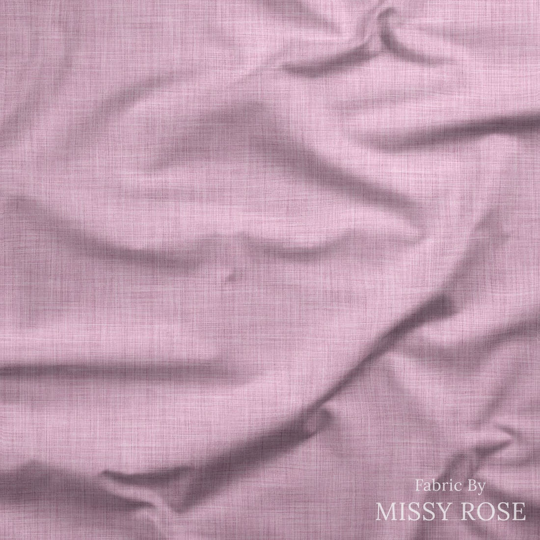 Linen Look Fabric 56 drape - linen-look solid fabric by the metre, made-to-order | Fabric by Missy Rose
