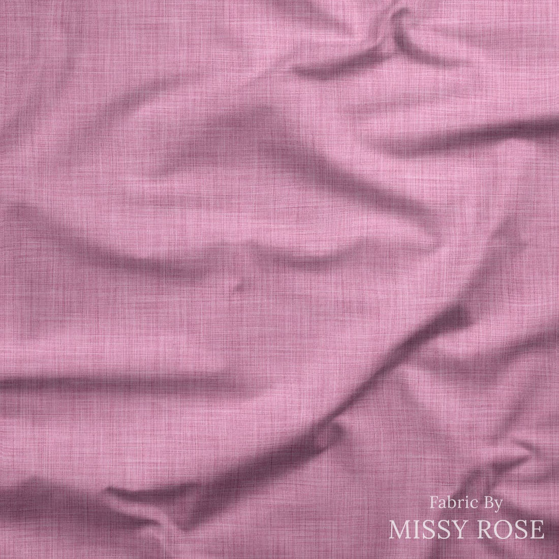 Linen Look Fabric 57 drape - linen-look solid fabric by the metre, made-to-order | Fabric by Missy Rose