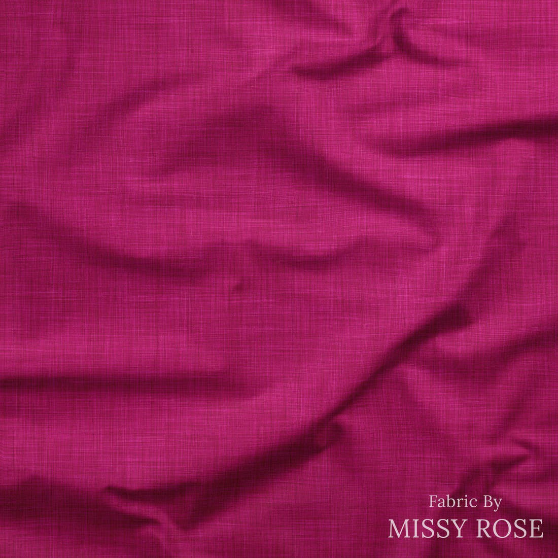 Linen Look Fabric 61 drape - linen-look solid fabric by the metre, made-to-order | Fabric by Missy Rose
