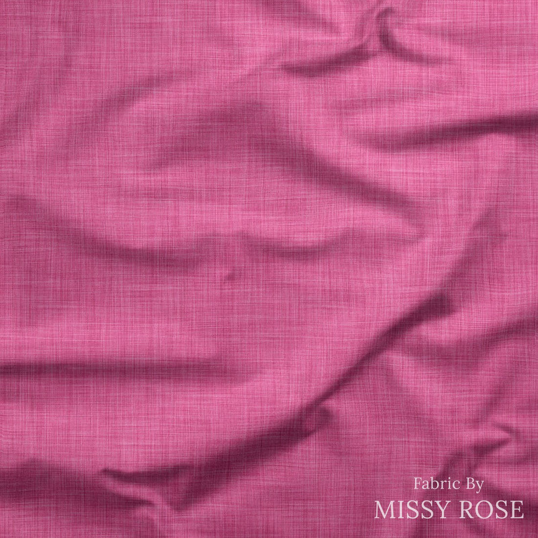 Linen Look Fabric 64 drape - linen-look solid fabric by the metre, made-to-order | Fabric by Missy Rose