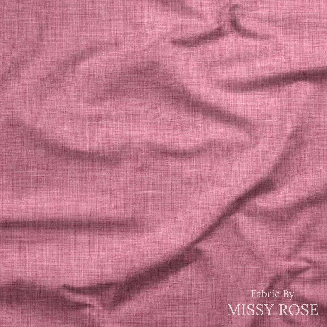 Linen Look Fabric 65 drape - linen-look solid fabric by the metre, made-to-order | Fabric by Missy Rose
