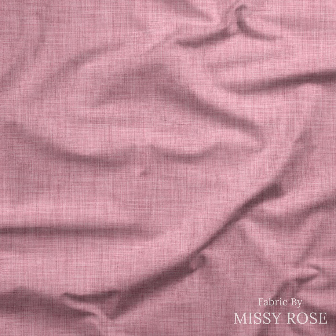 Linen Look Fabric 66 drape - linen-look solid fabric by the metre, made-to-order | Fabric by Missy Rose