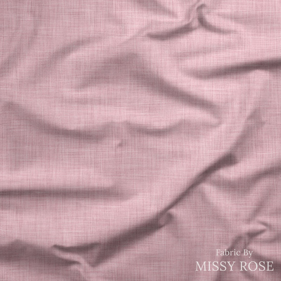 Linen Look Fabric 67 drape - linen-look solid fabric by the metre, made-to-order | Fabric by Missy Rose